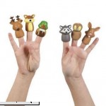 Woodland Animal Finger Puppets 12 pc  B00VEM2JSE